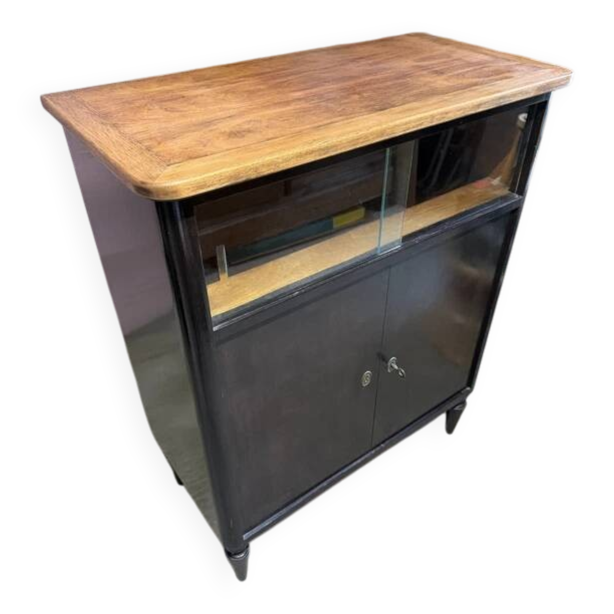 Vitrine d'exposition vintage