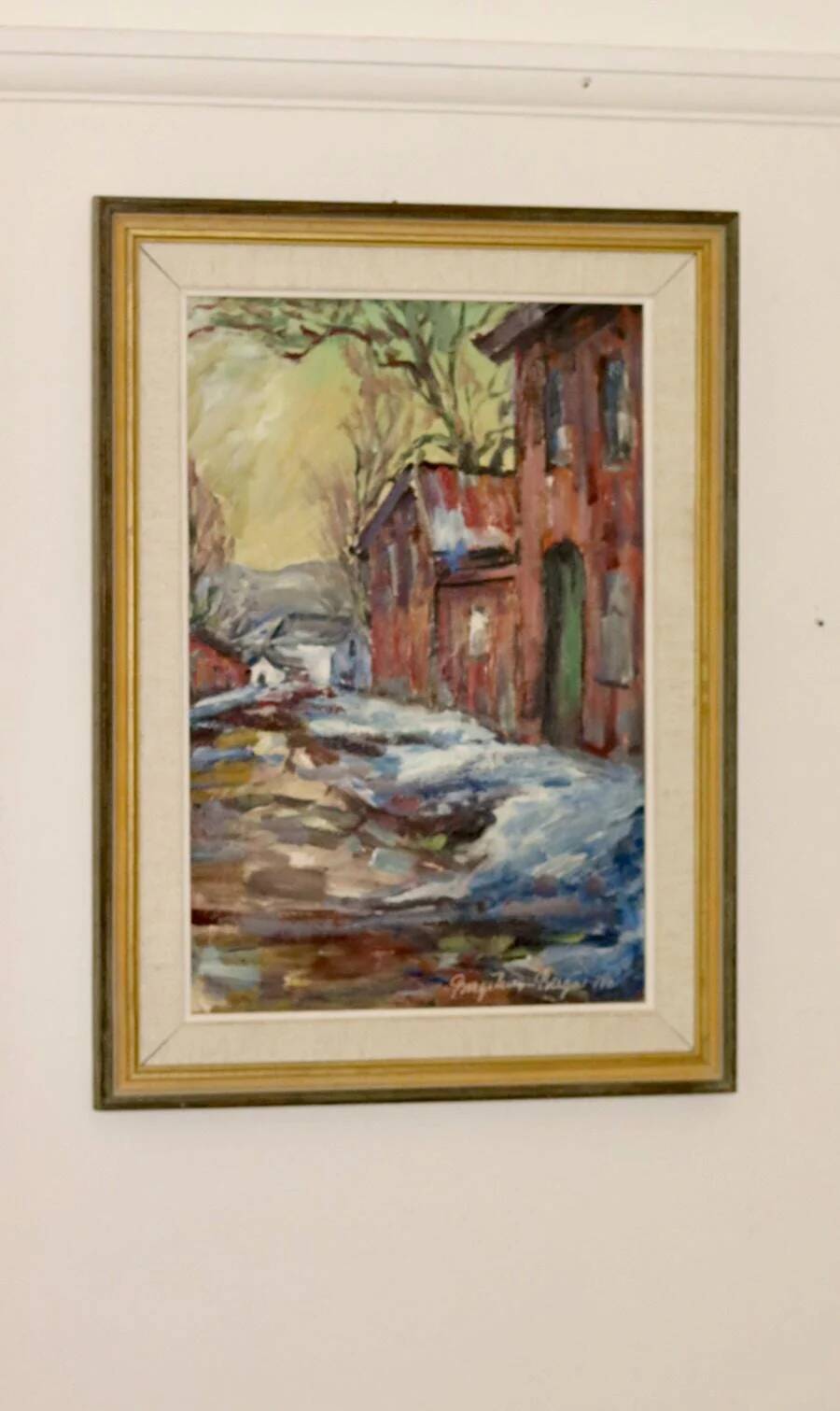 "On the Other Side of the Street" by Carl E Brega