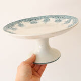 Antique ceramic compotier, Prima model of Saint Amand, French manufacture, late nineteenth