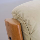 Leather Living Room Set model Montana by Ekornes, 1970's