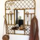 Vintage rattan wardrobe