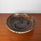 Danish Scandinavian bowl from the mid-century by Clara Helmich, 1960s.