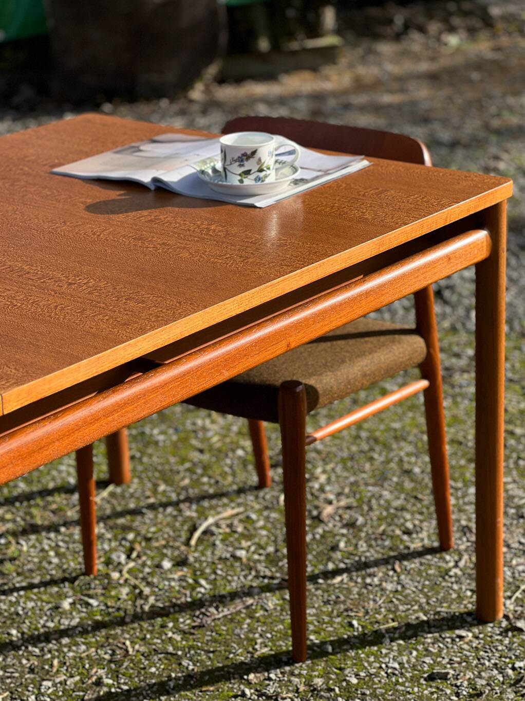 Grande table à manger à rallonge par McIntosh