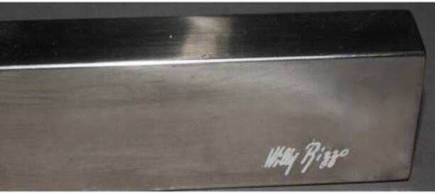 Willy rizzo , vers 1970 rare bureau à double tiroirs