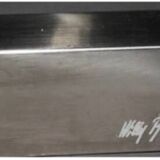 Willy rizzo , vers 1970 rare bureau à double tiroirs