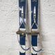 Pair of old wooden skis for children