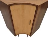 Mid Century corner cabinet