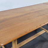 Ercol CC 41 Plank Dining Table & Extension Table, 1950s, 1960s