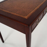 Mahogany desk scandinavian design of the 70s