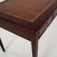 Mahogany desk scandinavian design of the 70s