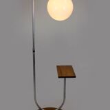 Lampadaire Art Déco Bauhaus restauré par Jindrich Halabala, 1940s