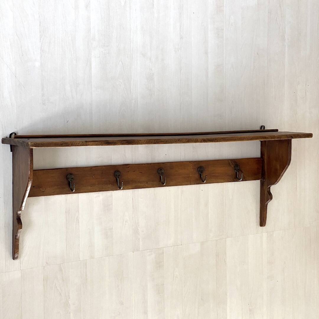 Vintage 50's kitchen wall shelf
