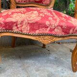 Pair of pink armchairs