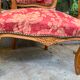 Pair of pink armchairs