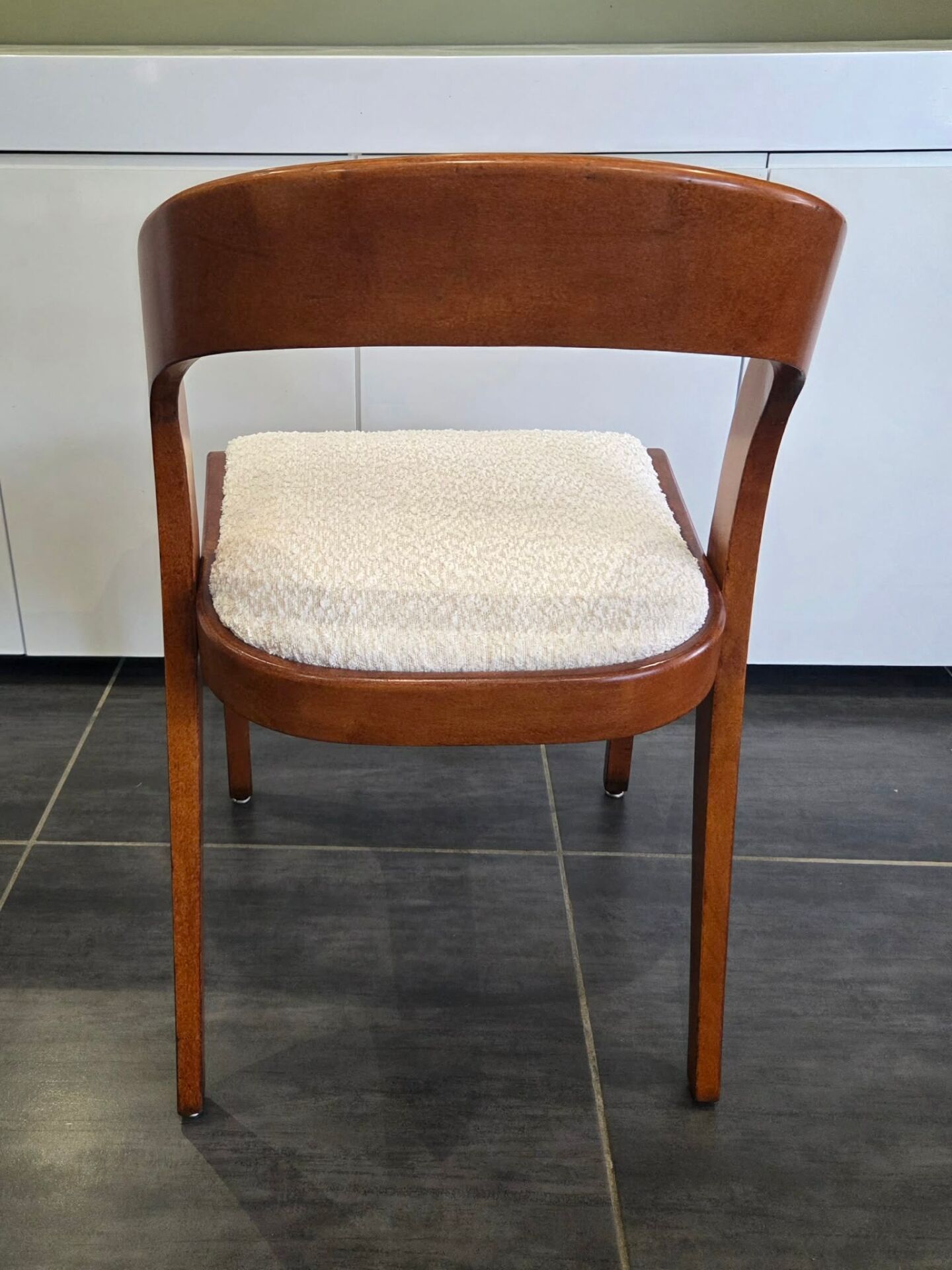 Set of 8 vintage Baumann Gondole chairs, 1960s.