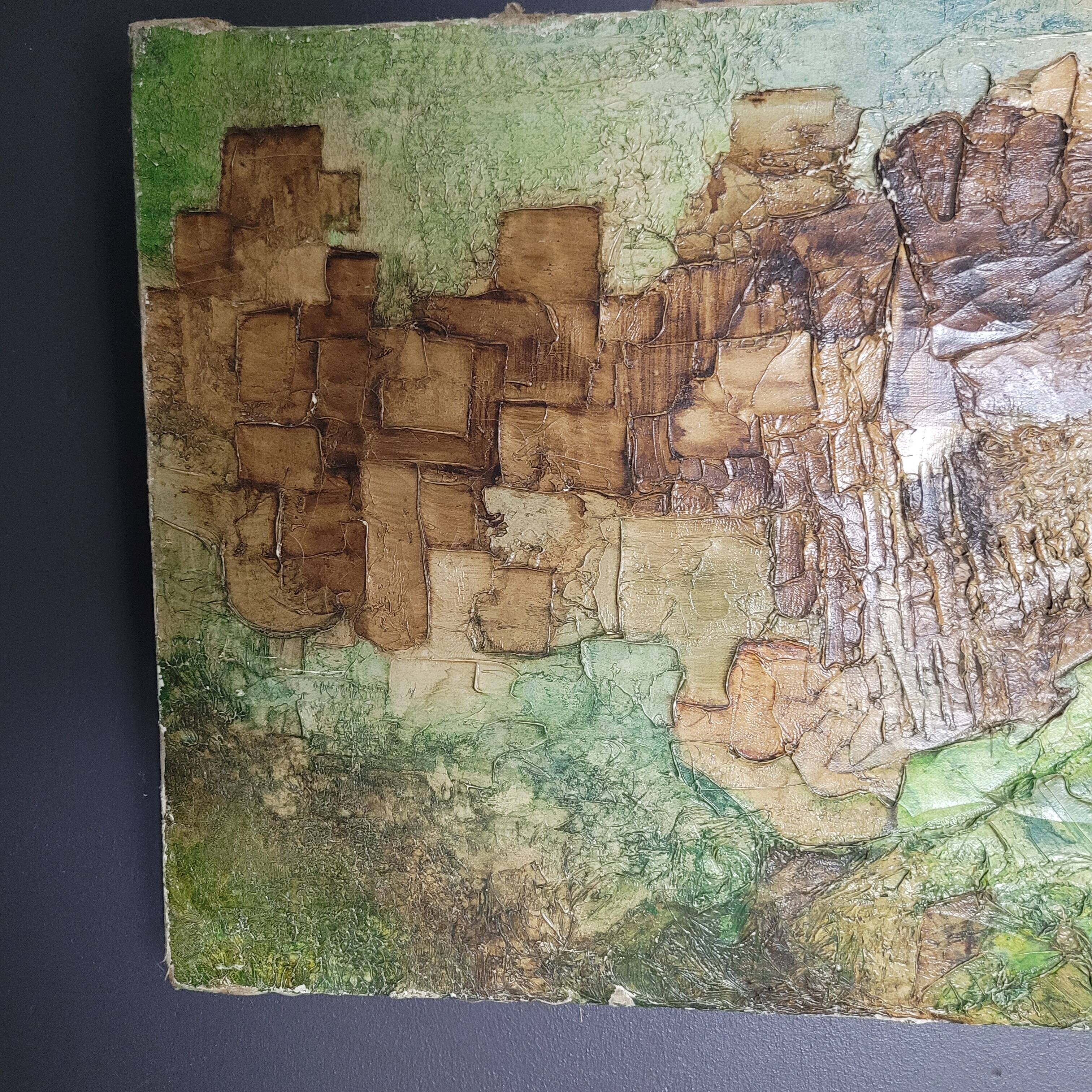 Oil painting on canvas 20th century