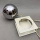 Orb Eye metal table lamp Goffredo Reggiani Space Age vintage 1970s