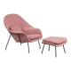 Womb Chair 1st edition by Eero Saarinen, Knoll circa 1948.