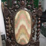Lot of 2 henry II style chairs