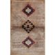 Vintage Turkish Oushak Rug Handwoven 94x150 cm