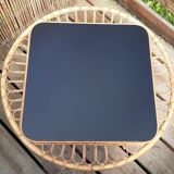 Rattan coffee table 1960