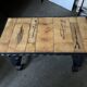Vintage ceramic coffee table from the 1970s.
