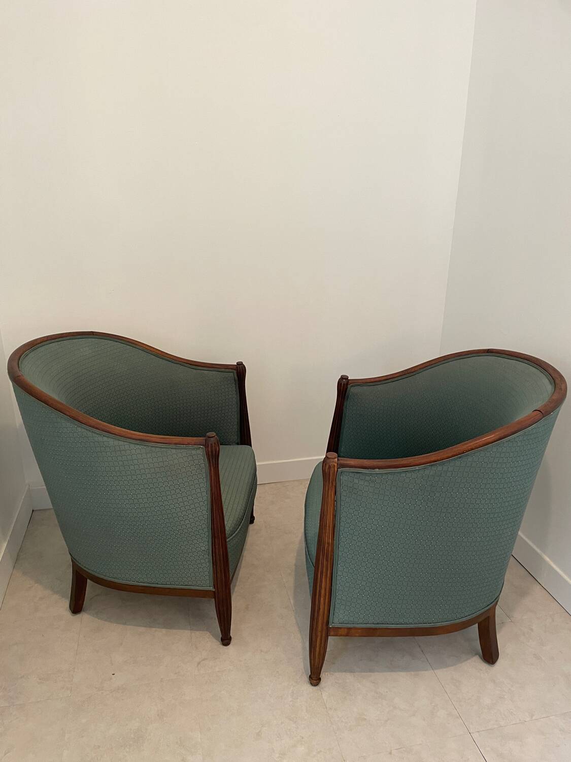 Paire de fauteuils Art Déco - renovés