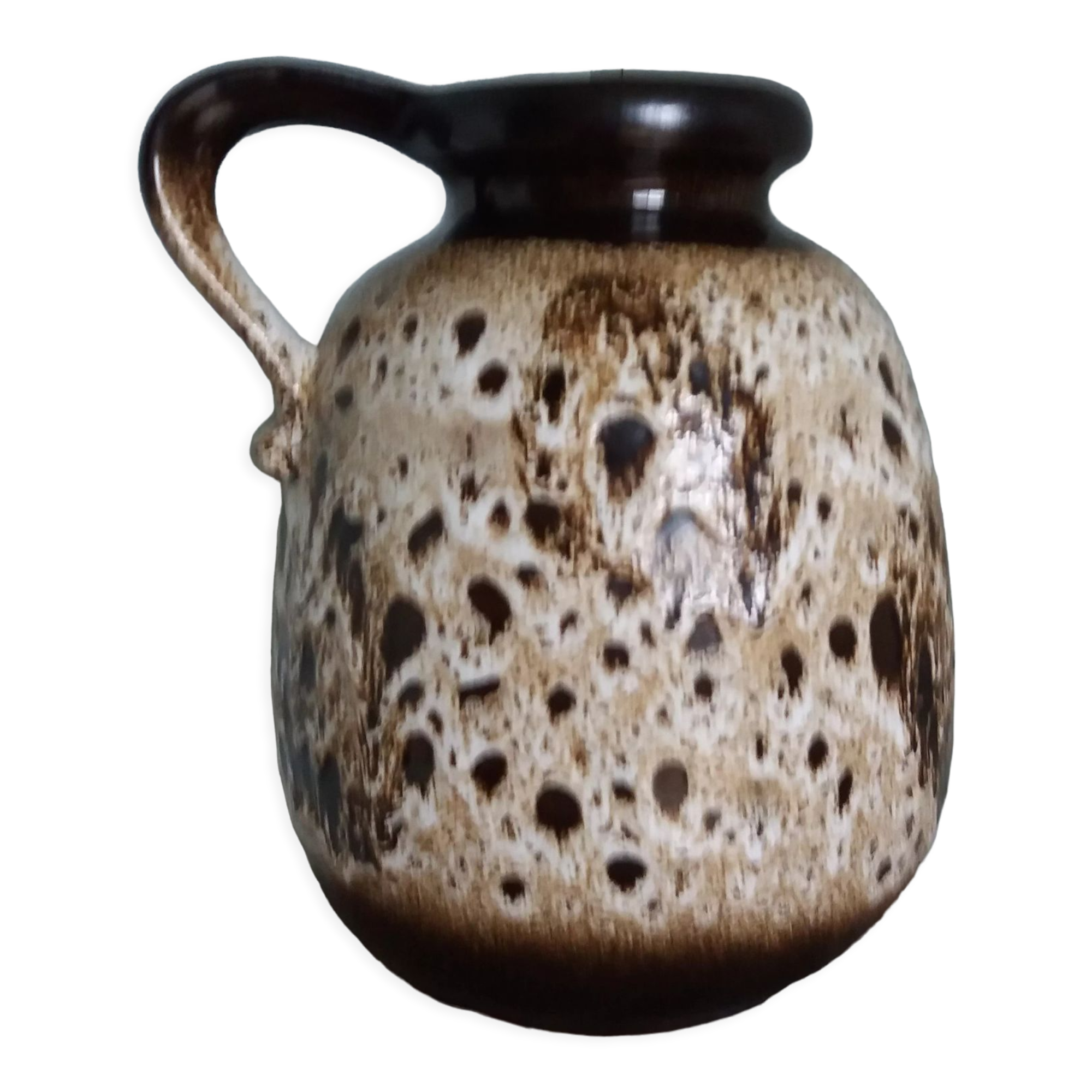 Vase West Germany fat lava Scheurich