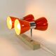 Herda 70s double wall lamp