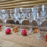 10 wine glasses Luminarc model "sheaf epi de blè"