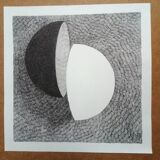 "offset" ink on paper