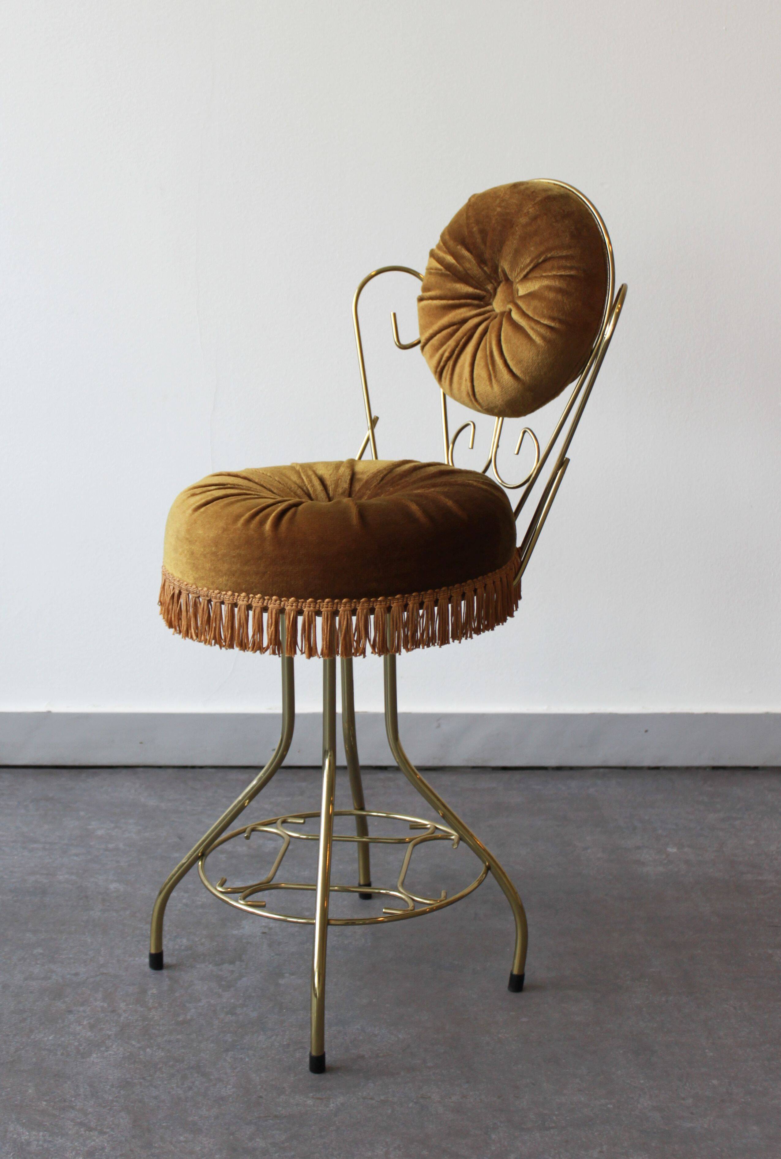 Chaise vintage dite “Coiffeuse”, 50’s.