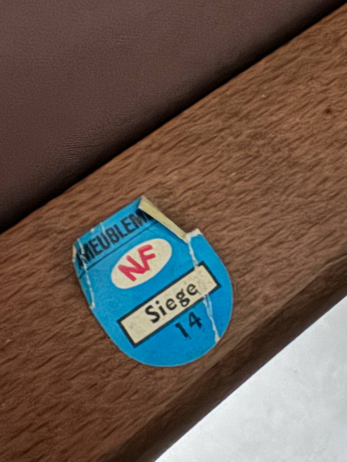 Pair of vintage Baumann Kangaroo chairs