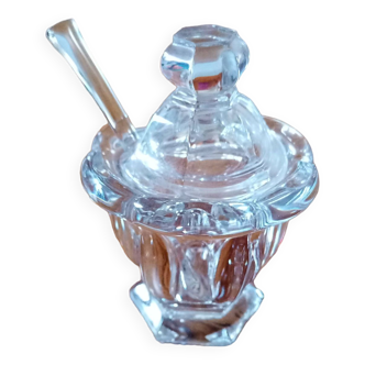 Christofle Baccarat mustard pot