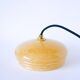 Clichy glass suspension, Pale Yellow, 1930 - 22.5 x 7.5 cm