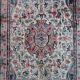 Handmade Pakistani wool and silk rug 124x77cm