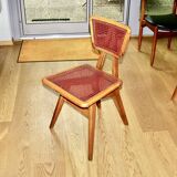 Rare vintage chair by pierre cruège for roset