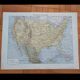 Old political map of the United States and Mexico by Larousse.