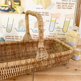 Vintage wicker basket