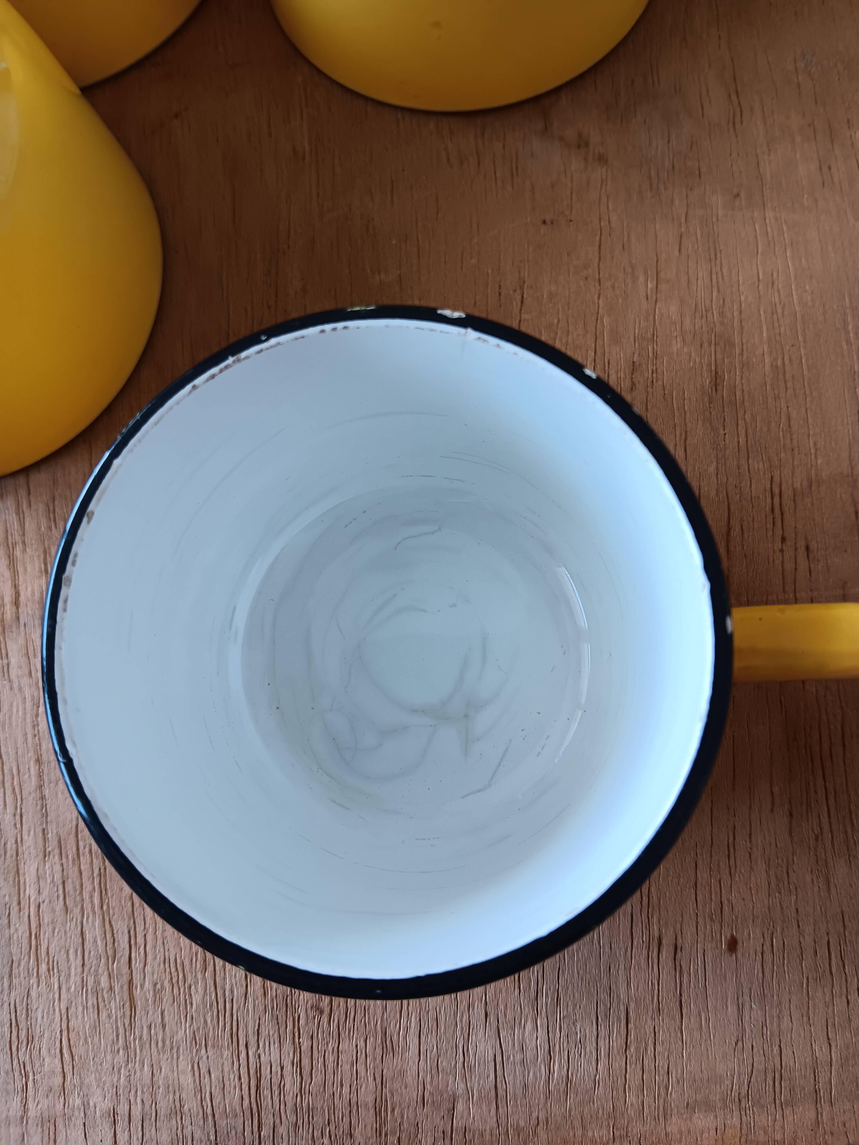 Antique coffee cups Digoin & Sarreguemines