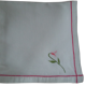 Grande nappe brodée tulipes