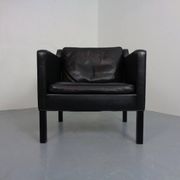 2321 Leather Armchair by Børge Mogensen for AS Fredericia Stolefabrik, Denmark, 1960s