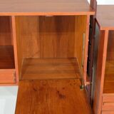 Italian teak wall unit - 1960s