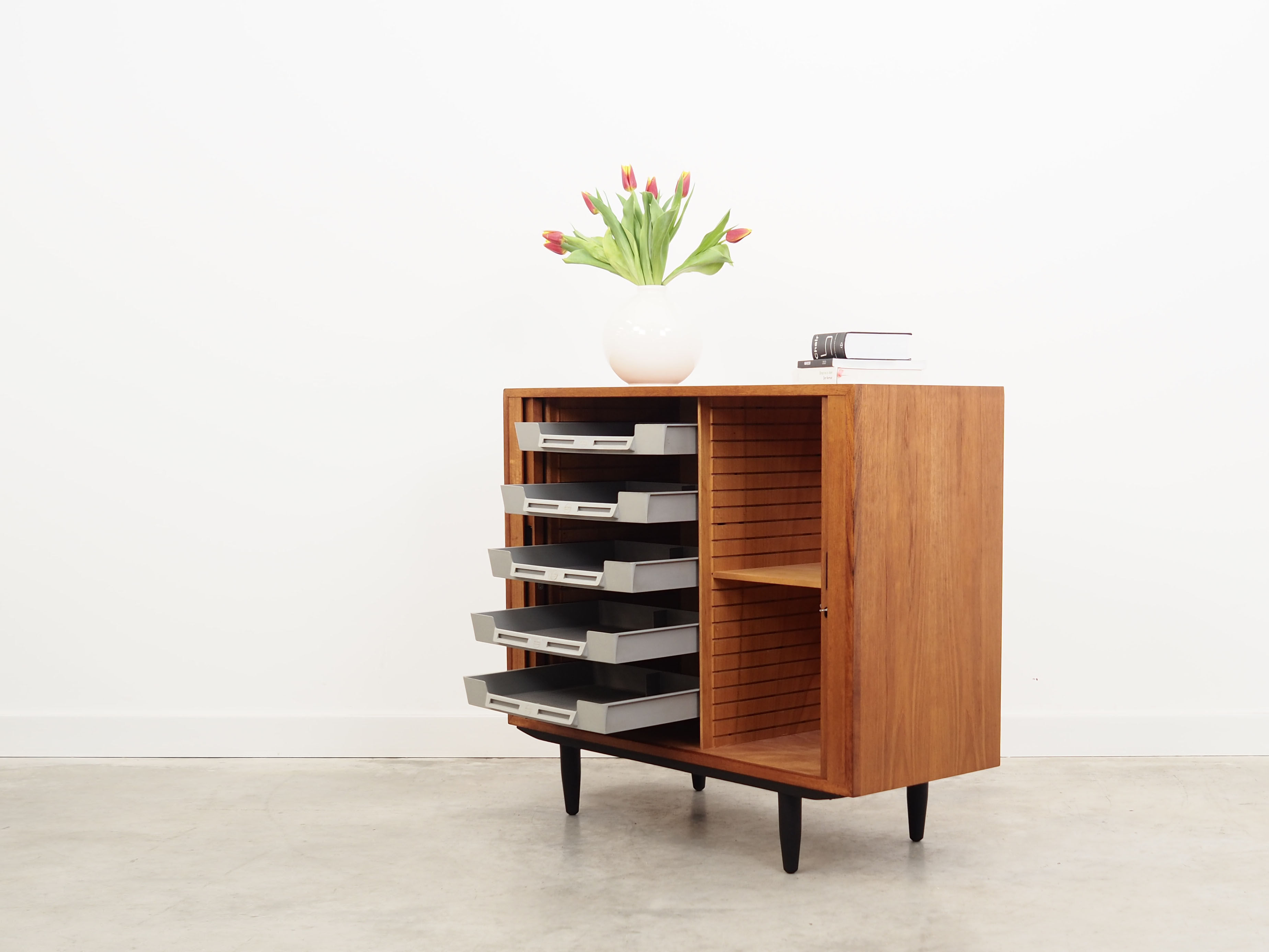 Teak dresser, Danish design, 1970s, made by Nipu