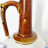 Vase, cruche Saint Uze en faïence "terre d'acier"