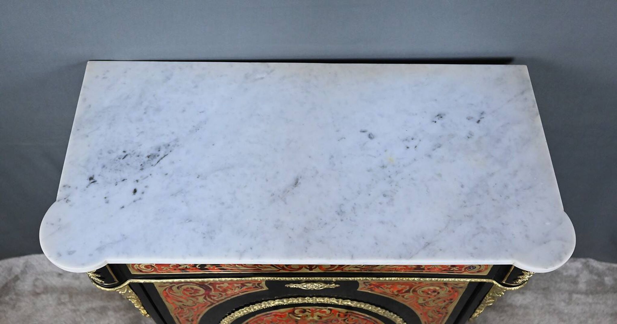 Boulle marquetry side table, Napoleon III period – mid 19th century