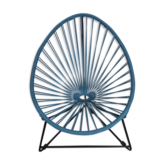 Acapulco armchair for children blue fjord
