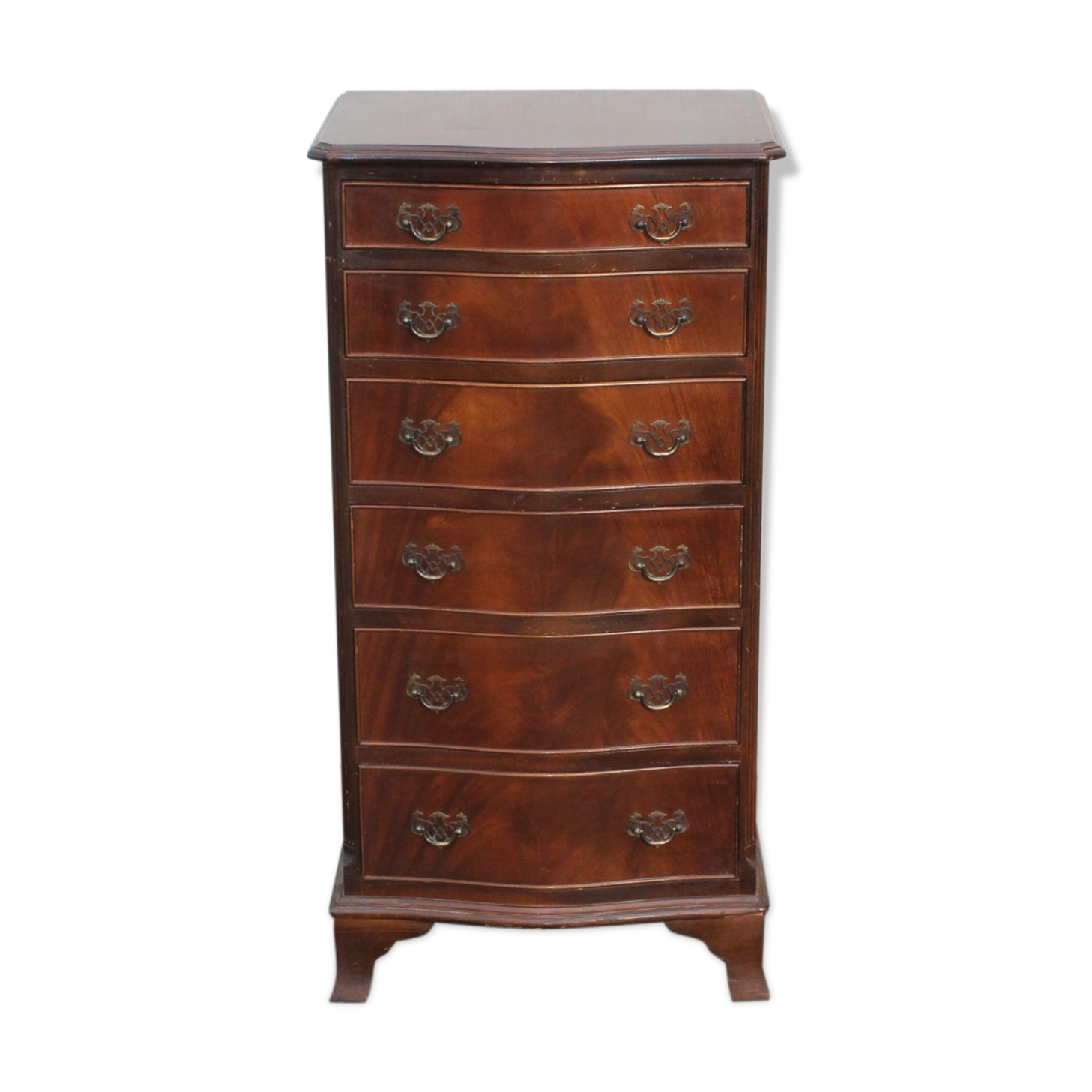 Mahogany chest of drawers 6 drawers 1960