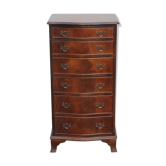 Chiffonnier en acajou 6 tiroirs