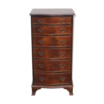 Mahogany chest of drawers 6 drawers 1960